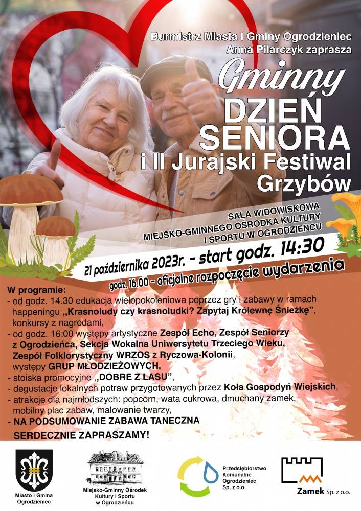 Zdjęcie: Festiwal Grzybów i Gminny Dzień Seniora